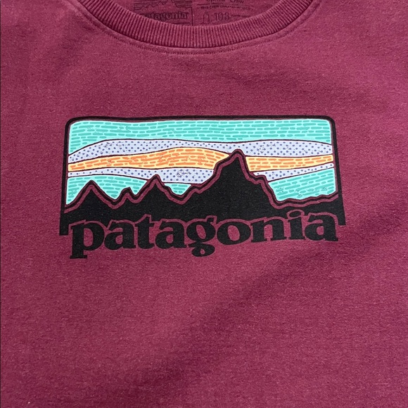 Patagonia Women's Maroon Crew Neck Sweater - Picture 5 of 5